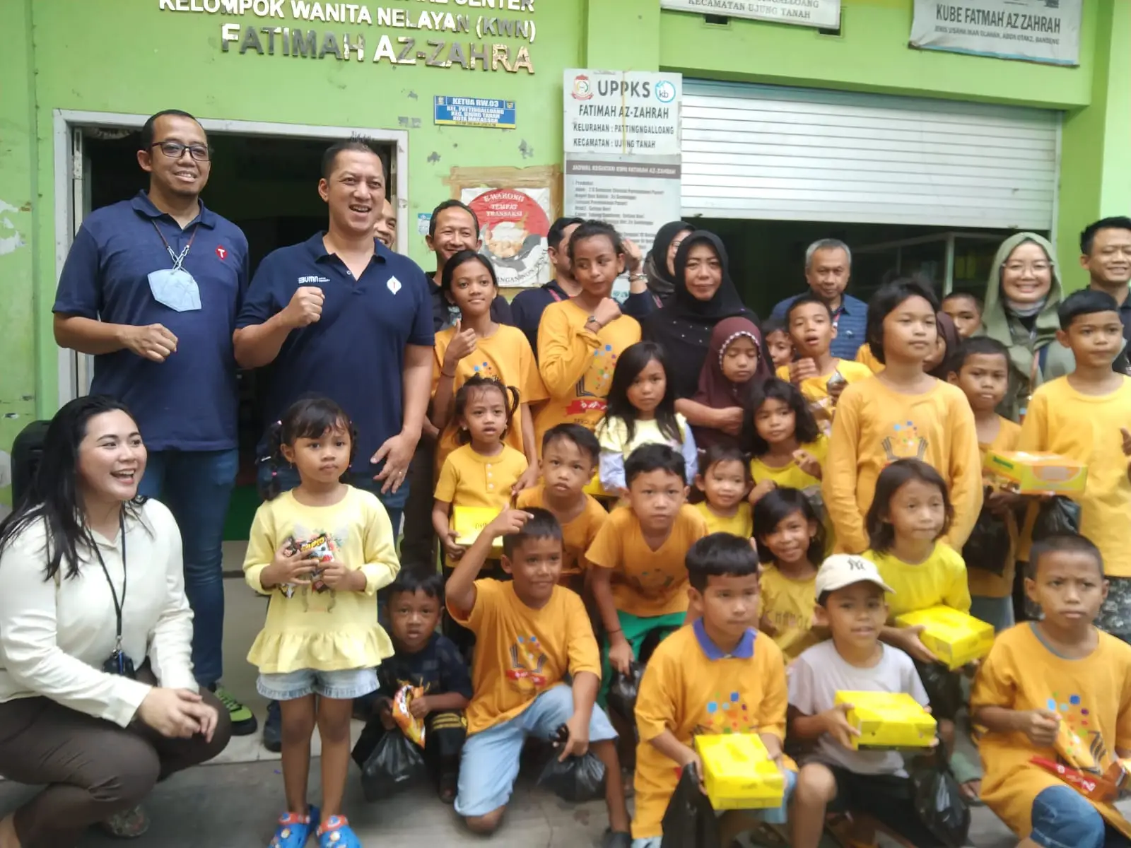 Bersama anak SAPD men_edukasi pentingnya ramah lingkungan